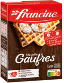Recette Gaufres liégeoises au chocolat et fruits rouges - Francine