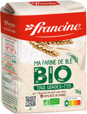 Farine de blé T55 Bio - 2,5Kg - La Fourche