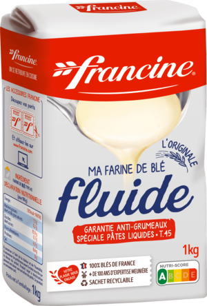 Farine Fluide T45 sans grumeaux Francine