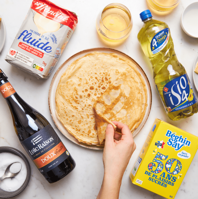 Crêpes au cidre